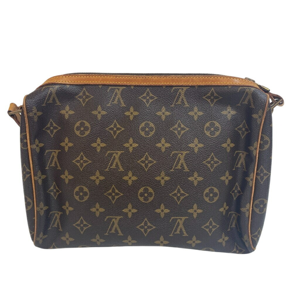 Louis Vuitton Tullie Monogram Shoulder Bag Crossbody Brown